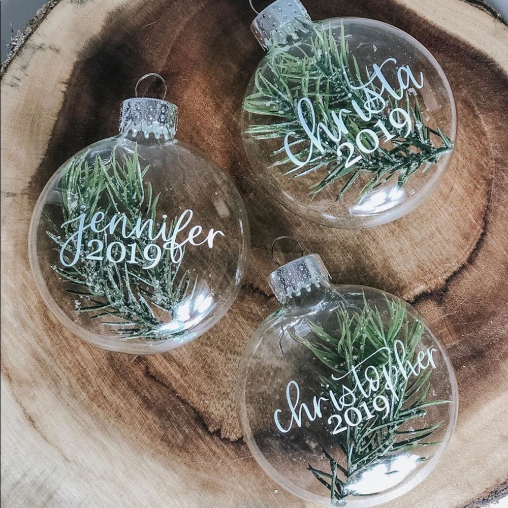Custom Made Christmas Ornaments